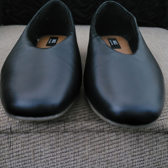 M & S COLLECTION GENUINE LEATHER BALLERINA FLATS - Picture 6 of 13